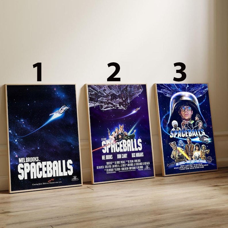 Poster Spaceballs di Mel Brooks in condizioni nuove