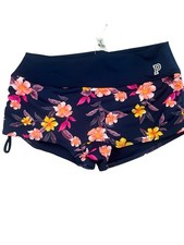 Victoria s Secret PINK Gym To Swim Shorts Rainbow print Womens Size S/P NEW