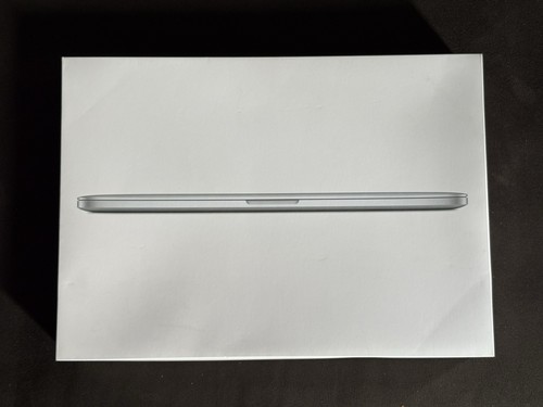 Apple MacBook Pro 15" Retina A1398 Box w/ Manual, Stickers & Cloth - BOX ONLY