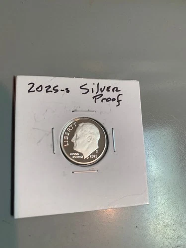 2025-s Silver Gem DCam Proof Roosevelt Dime *FREE SHIPPING*