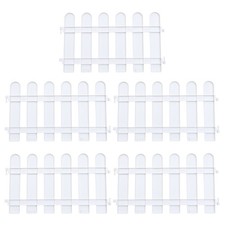 5 Pcs Garden Fence Decor Lawn Flowerbeds Decorative Landscape Edging Border
