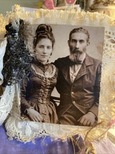 Junk Journal, Vintage, Victorian Couple, Very Grungy, Chunky