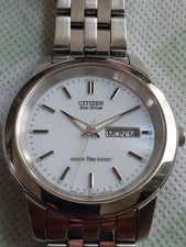 CITIZEN Eco-Drive Men Watch Silver