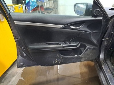 2016 Civic Lh Driver Side Front Door Interior Trim Panel Black A