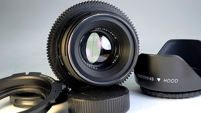Helios 44-2 f.2/58mm for ARRI Blackmagic Design RED PL Mount Soviet manual lens