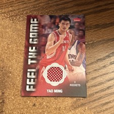 2008-09 Fleer Feel The Game Yao Ming - FG-YM - Game Used Patch 
