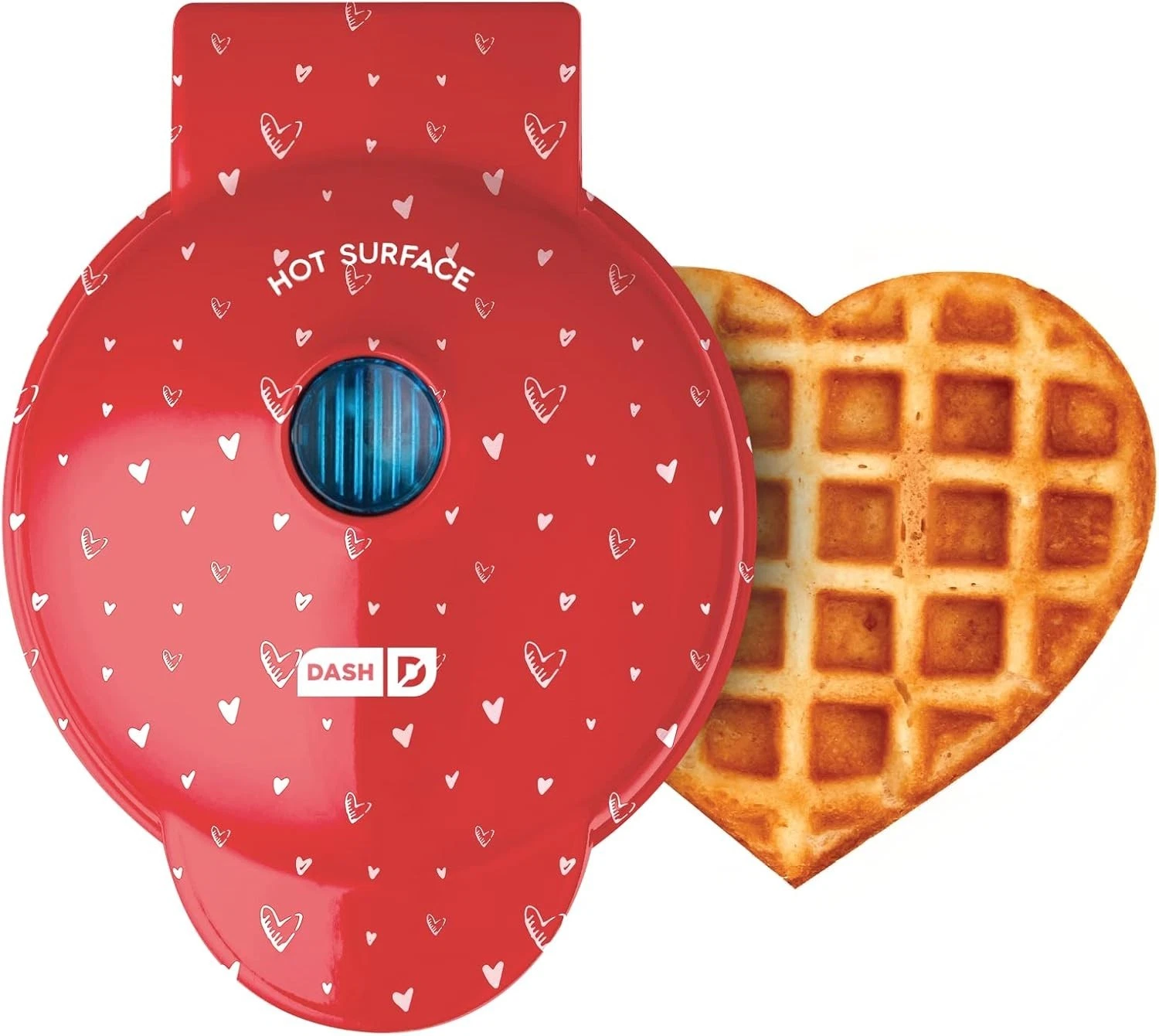 Mini Waffle Maker- Electric Waffle Maker Fun Breakfasts Dual Nonstick Cooking