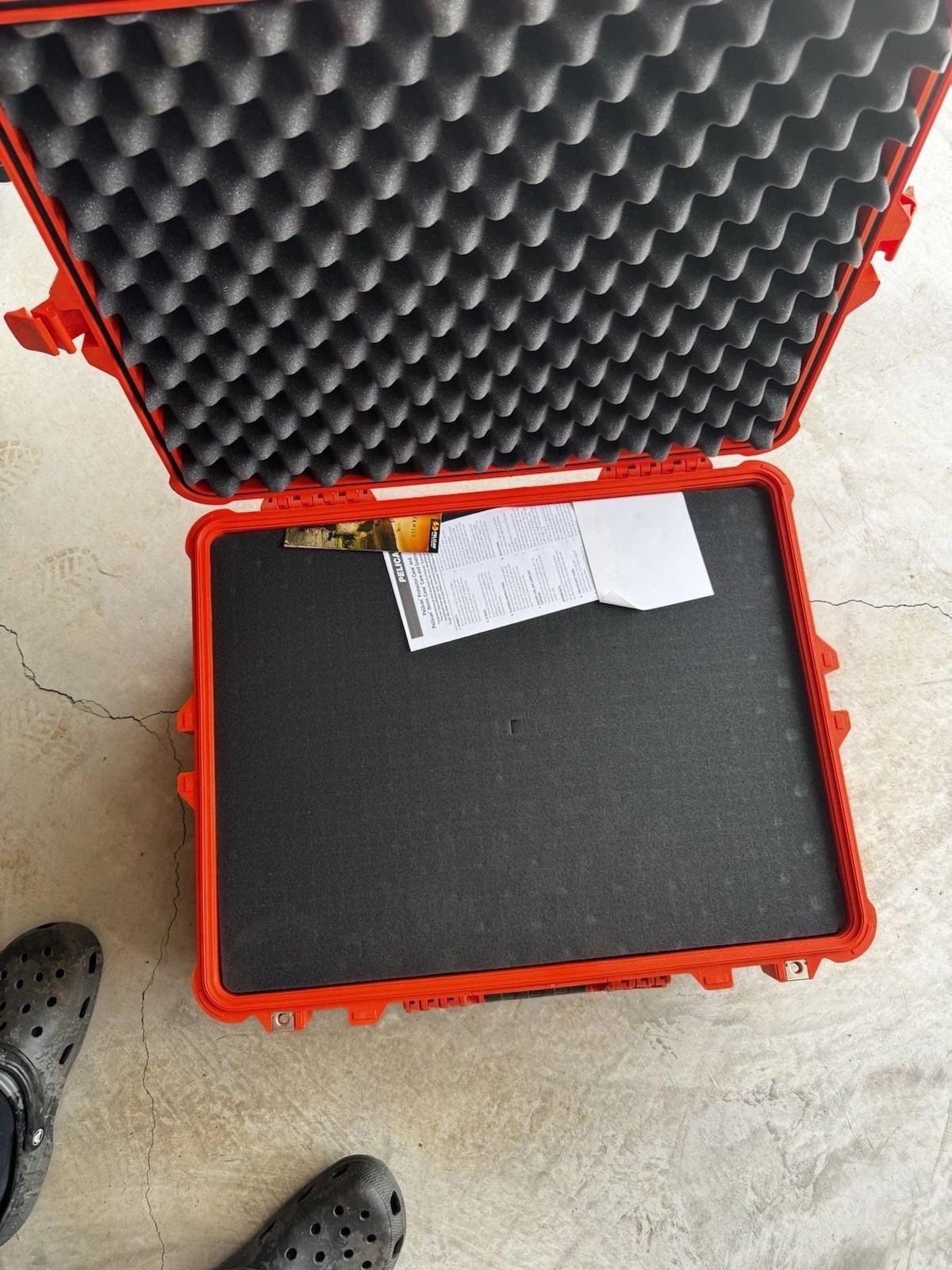 Pelican Waterproof Hard Case with Customizable Foam Insert for Maximum Protection