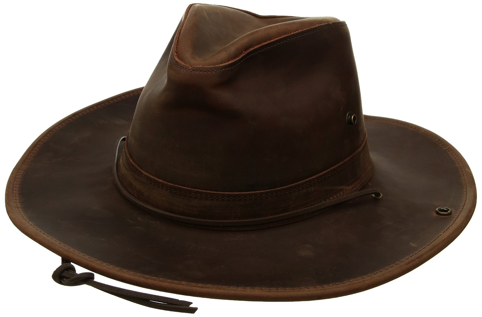 Henschel Brown/Oiled Small Weekend Walker 1154 100% Leather 