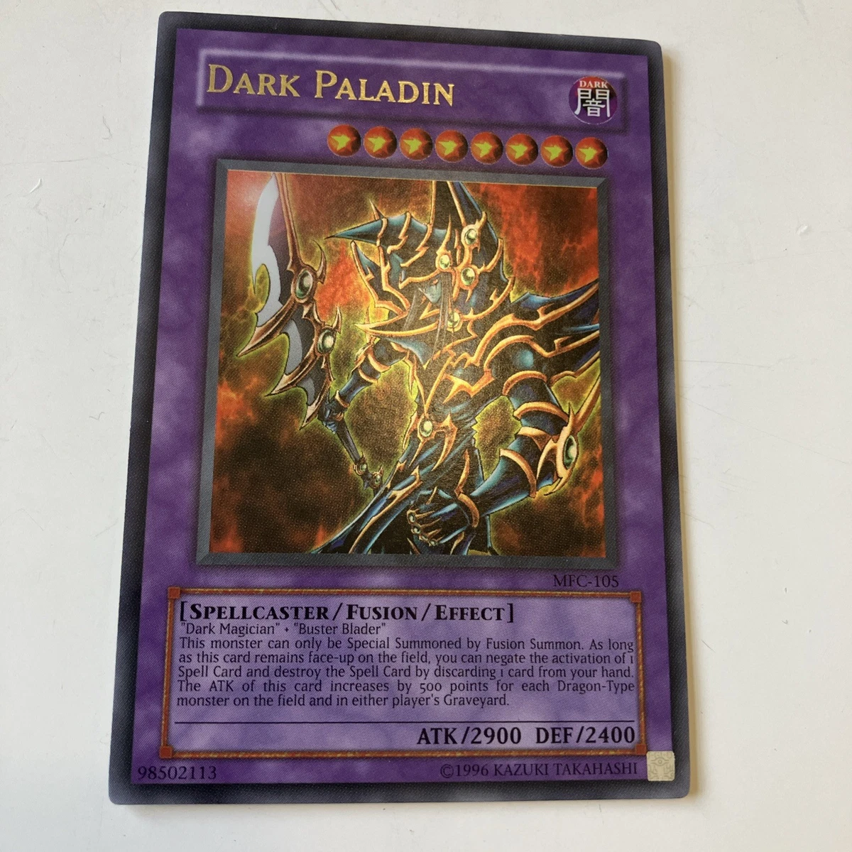 Dark Paladin Yu-Gi-Oh! TCG Ultra Rare Individual Collectible Card