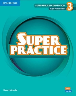 Super Minds Level 3 Super Practice Book British English by Garan Holcombe Paperb