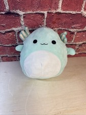 Squishmallows 10 Anastasia The Axolotl Teal Fuzzy Ears Plush Soft KellyToys