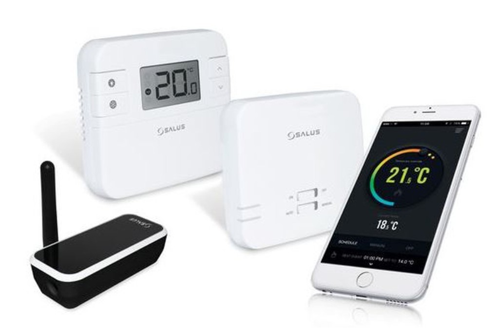 Salus Smartphone Controlled Programmable Wireless Thermostat - RT310i