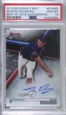 2018 Bowman's Best of Mason Denaburg #B18-MD PSA 10 GEM MT Auto 8d2