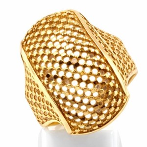 21K 875 Yellow Gold Unique Ring RS63 like new Unikat Goldring Damenring Filigran