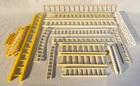 LOOK! LARGE LOT OF VINTAGE TONKA, NULINT, BUDDYL, ETC. FIRE ENGINE LADDERS!