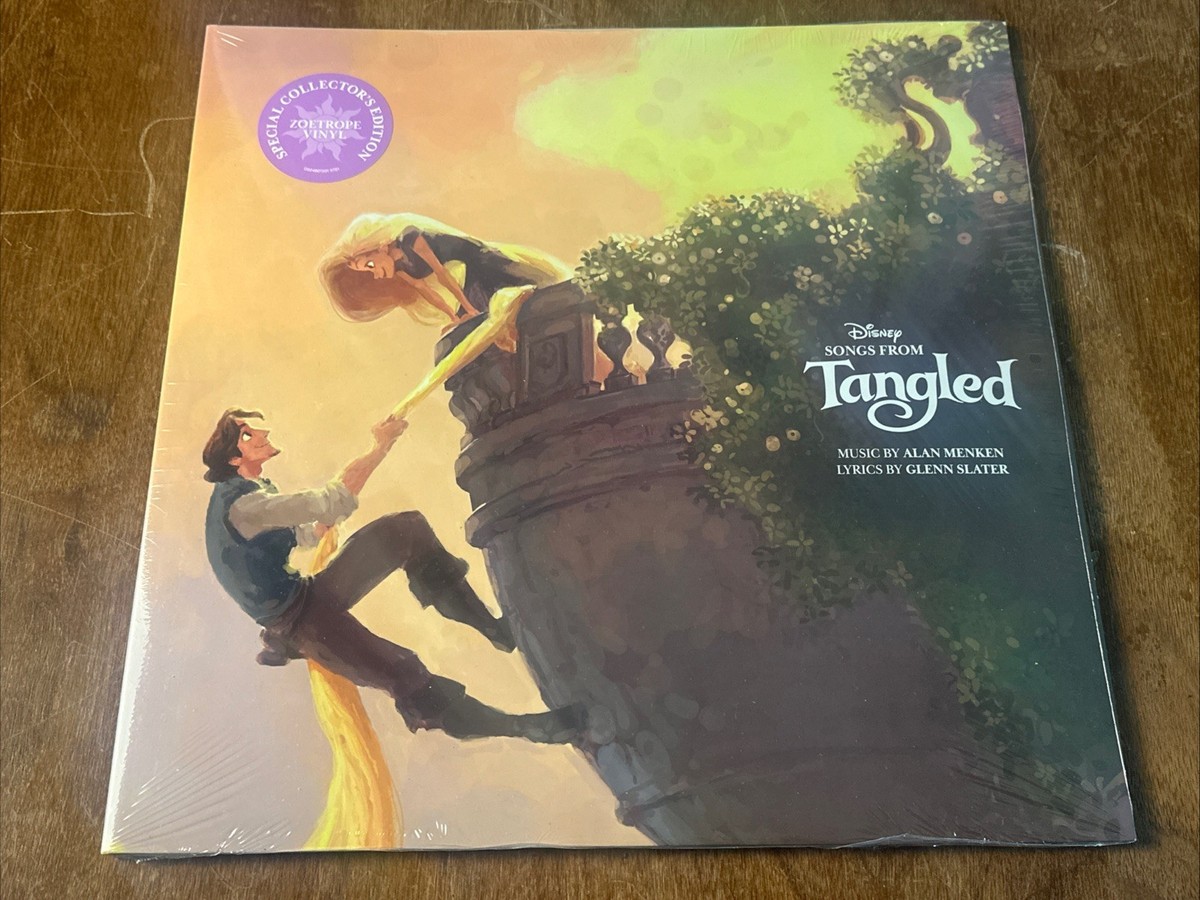 Songs From Tangled Disney Movie Soundtrack (Zoetrope Picture Disc