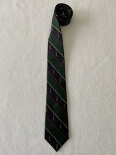 yApre’ for Renberg’s Tie Blue/Green/Red Striped All Italian Silk Made In USA