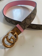 Women's Gucci Belt GG Marmont Gold Buckle Size 38 / 95 cm