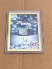 2025 Topps Archives #11FFA-KA Kevin Alcantara Auto Gold /50 RC! SSP