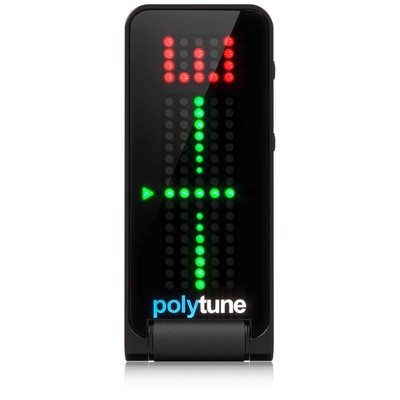 TC Electronic Polytune Clip-On Guitar Tuner Black