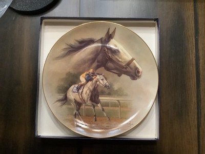 Lady's Secret - Champion Filly by Secretariat- Fred Stone Collector Plate
