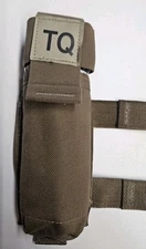 CAT Tourniquet Military Combat Application Pouch TQ USMC Coyote USGI VGC
