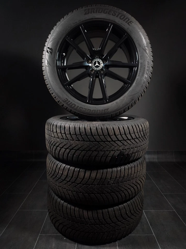 4 Winterreifen 235/55R19 Mercedes Benz EQE SUV X294 19" Winterräder - Bild 2 von 3