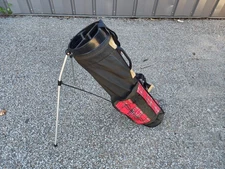 Ping Vintage Red Plaid Single Strap Golf Stand Bag