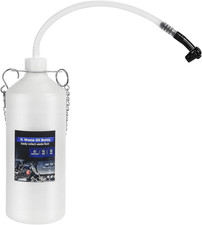 1L Brake Bleeder Bottle One Person Brake Fluid Bleeding Kit with Tube Rubber