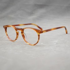 Round Reading Glasses Readers Acetate Eyeglasses Frames Lightweight Men Women
