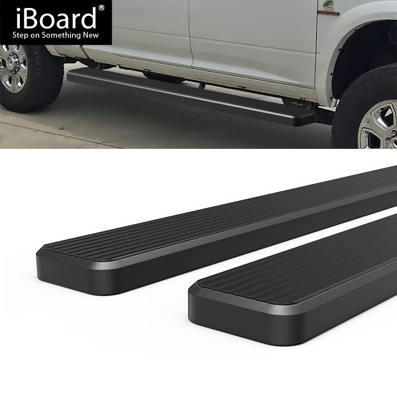 APS Running Board Side Step 6in Black Fit Dodge Ram 2500 3500