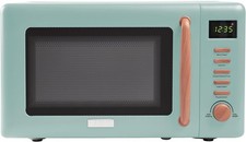 Haden Dorchester Green Microwave Oven - 20L 800W Microwave, Digital... 