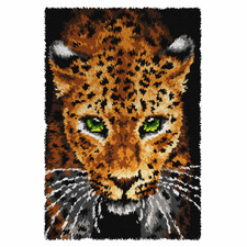 Orchidea Latch Hook Kit: Rug: Leopard