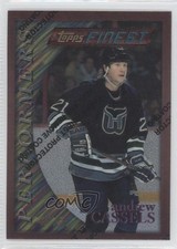 1995-96 Topps Finest Andrew Cassels #74 1k3
