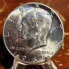 Choice BU 1964 Kennedy Half Dollar  90% Silver Uncirculated