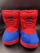 Marvel Kids Plush Boot Slippers Size 7/8