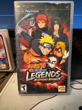 Naruto Shippuden Legends Akatsuki Rising W/ Manual for Sony PSP WORKS