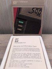 Fluke 51 K/J Digital Thermometer Tested