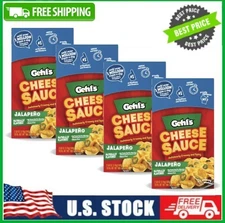 4 PACK Gehl's Cheese Sauce Jalapeno, 50 oz, 2 Count