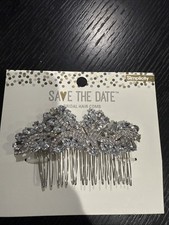 Simplicity Bridal Hair Comb Silver