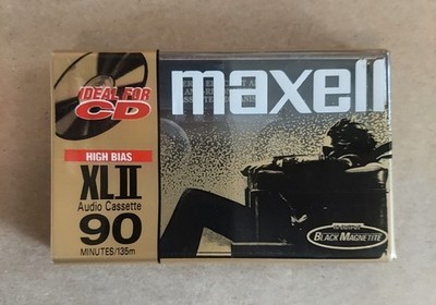 Maxell XLII 90 High Bias Blank Audo Cassette Tape
