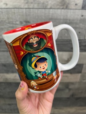 Disney Parks Pinocchio Becher Tasse groß Keramik super RAR!