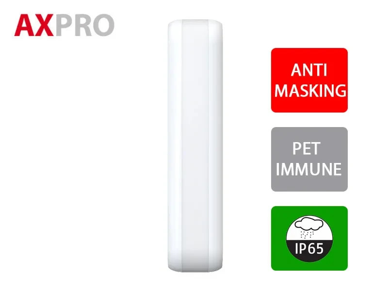 Hikvision AXPRO PIR Tenda Wireless 10M IP65 Esterno Pet 868MHz DS-PDC10AM-EG2-WE