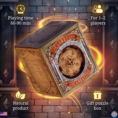Boxer Gifts Escape Room Game - Wijnfles puzzeldoos voor volwassenen, ongewoon cadeau voor mannen en vrouwen
