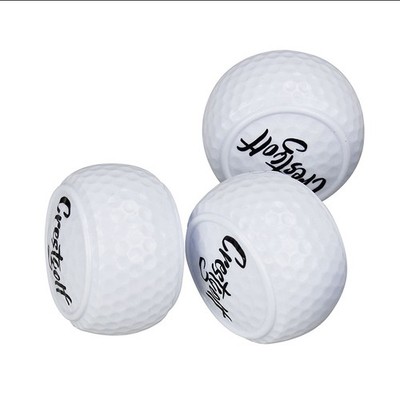 1 PCS Flat Golf Training Bälle Flat Form Golfball Zwei Schicht Fahrkugeln 
