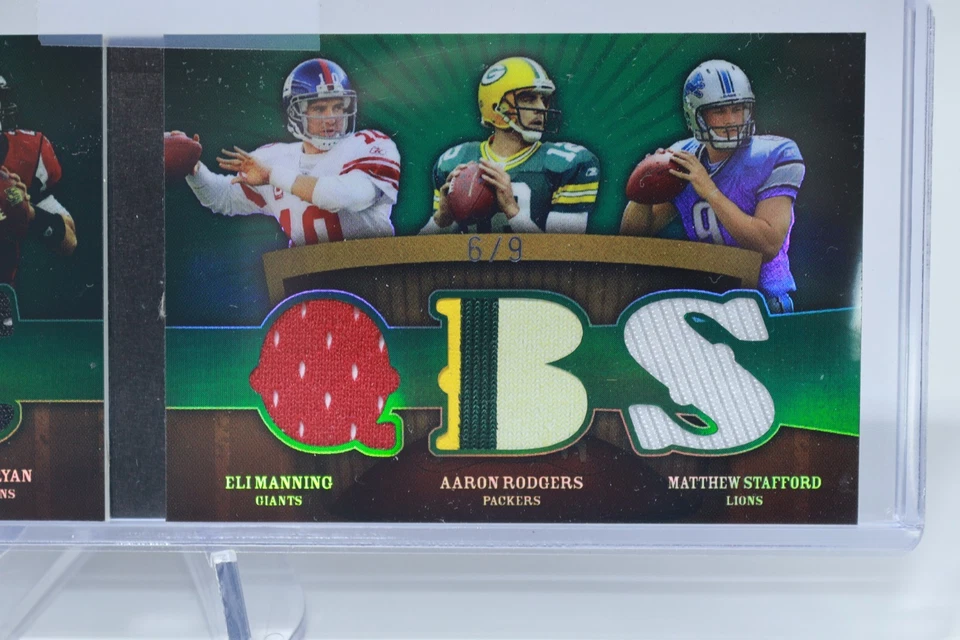 2009 Topps, Triple Threads, 6 Game Used Jersey Patch Card, SSP 6/9 - Image 3 of 4