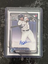 2024 Bowman Draft Chrome Prospects Aaron Parker (#CPA-AP) 1st Bowman Chrome Auto