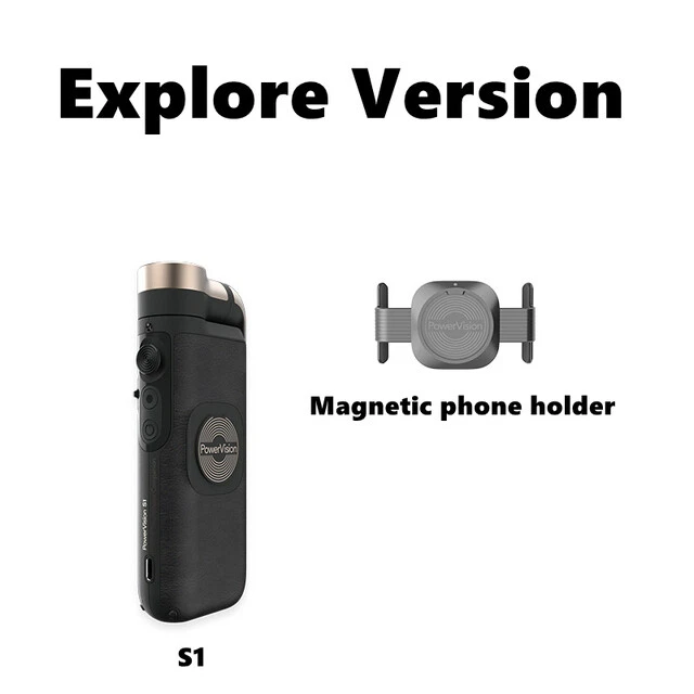 PowerVision S1 Smartphone Fold 3-Axis Gimbal Stabilizer AI