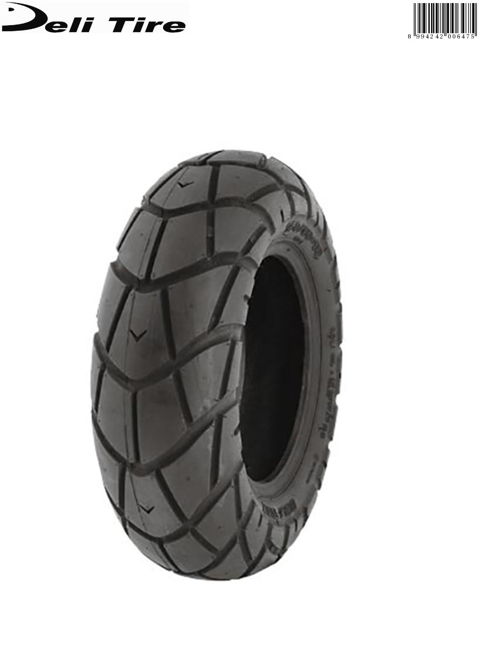 Pneu arrière Deli 150/80-10 SC-101 de haute durabilité pour BWS